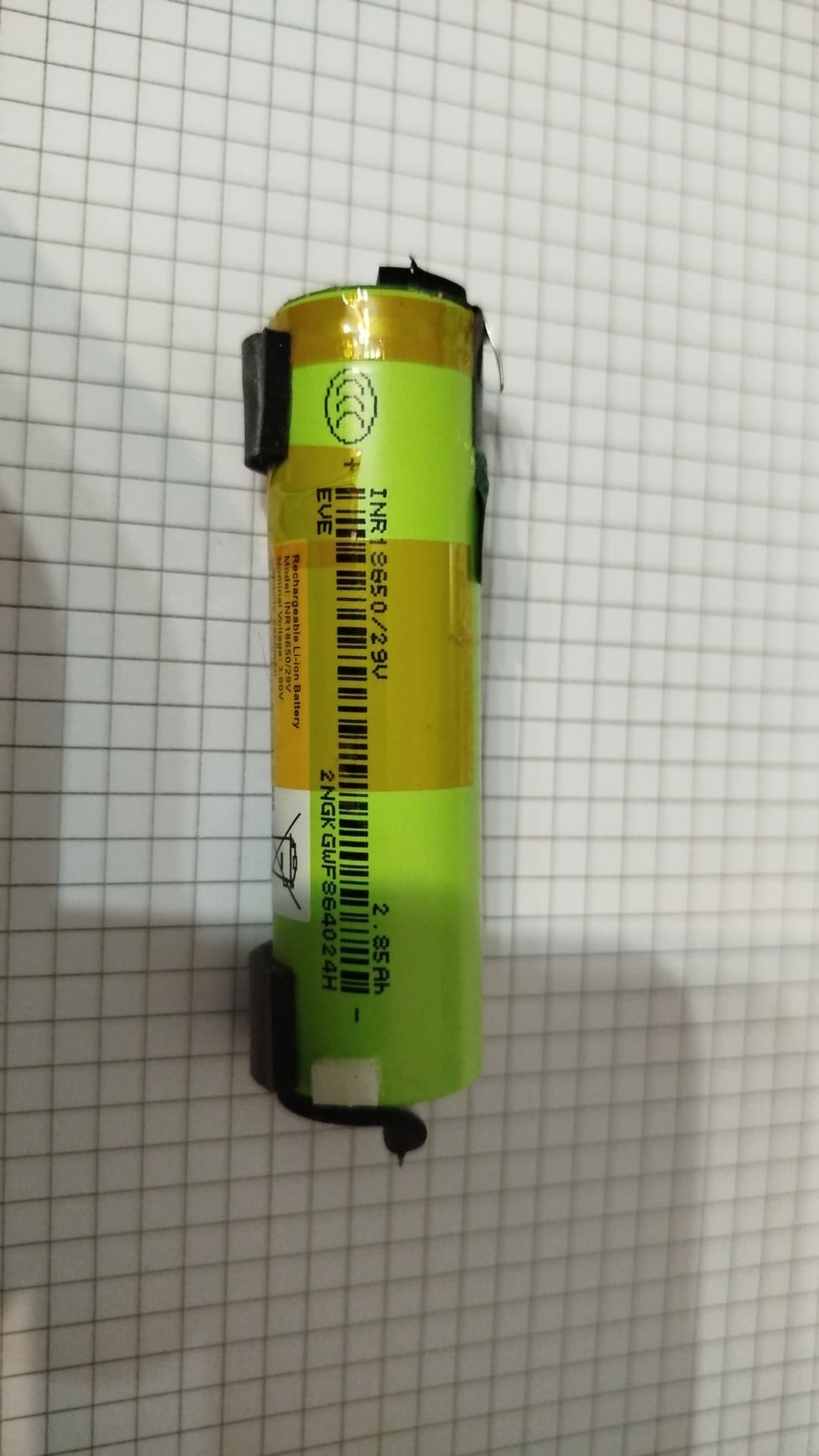 5,000 used EVE INR18650/29V cells